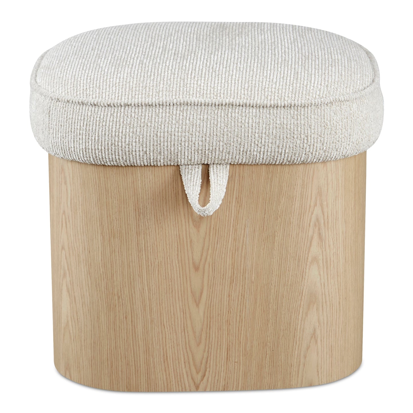 Sonny Wood Lift-Top Storage Stool