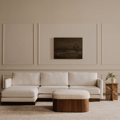 Sonny Plush Seat With Hidden Storage Ottoman