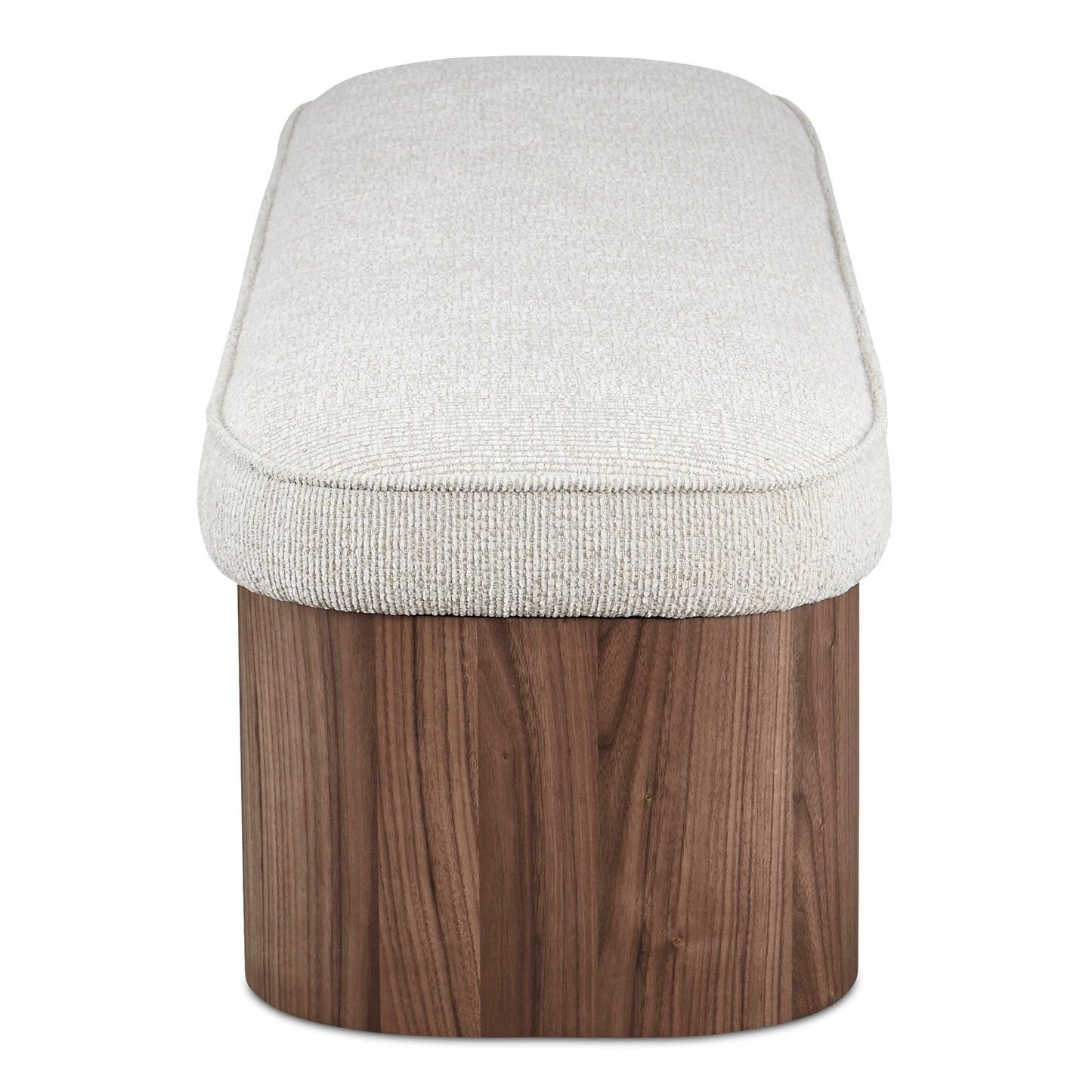 Sonny Flecked Oatmeal Fabric Bedroom Bench