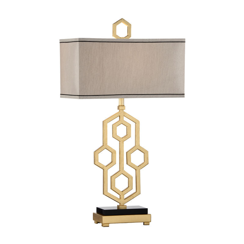 Wildwood Easton Black Glass Base Table Lamp