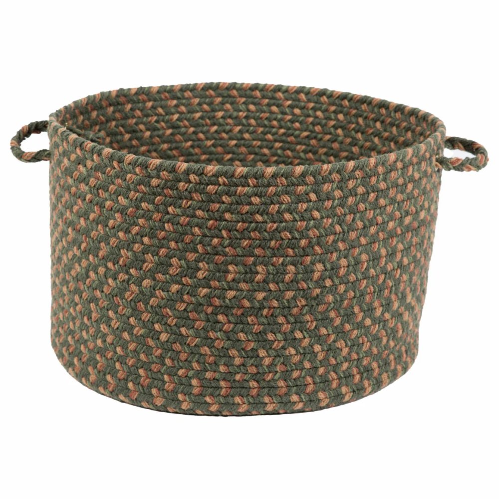 Rhody Rug Easy Living Braided Handmade Basket