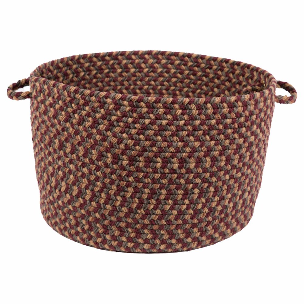 Rhody Rug Easy Living Braided Handmade Basket