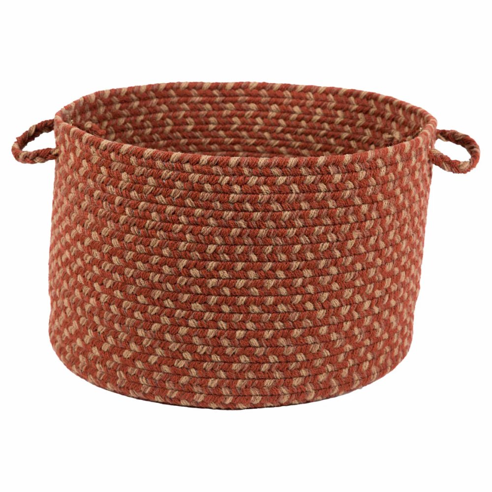 Rhody Rug Easy Living Braided Handmade Basket