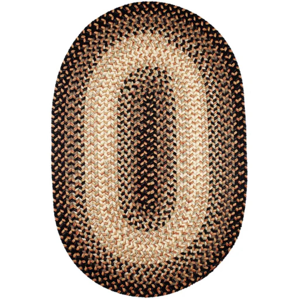 Rhody Rug Easy Living Braided Oval Reversible Area Rugs