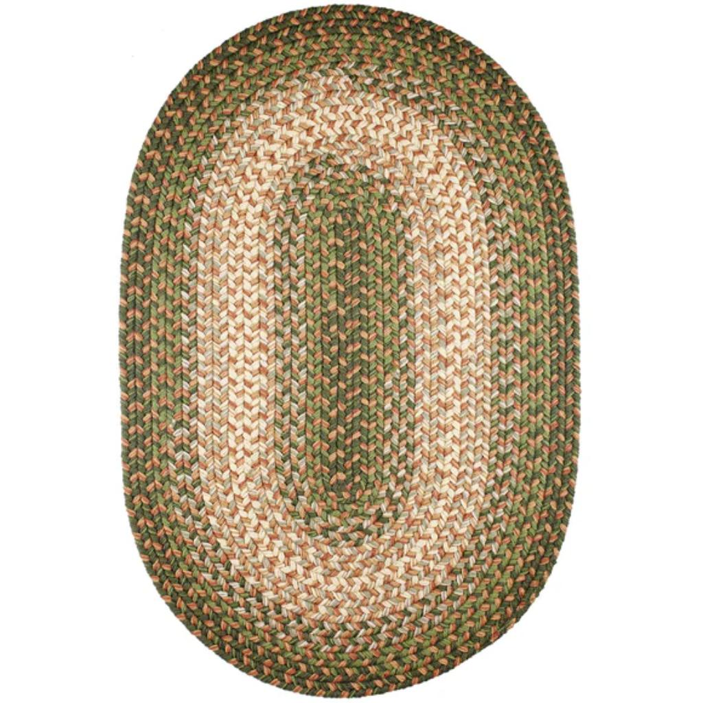 Rhody Rug Easy Living Braided Oval Reversible Area Rugs