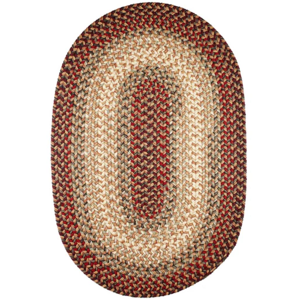 Rhody Rug Easy Living Braided Oval Reversible Area Rugs