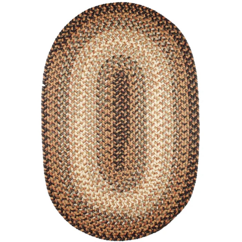 Rhody Rug Easy Living Braided Oval Reversible Area Rugs
