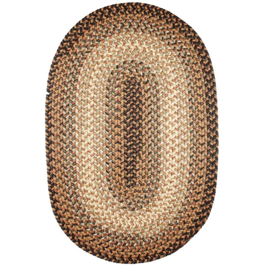 Rhody Rug Easy Living Braided Oval Reversible Area Rugs