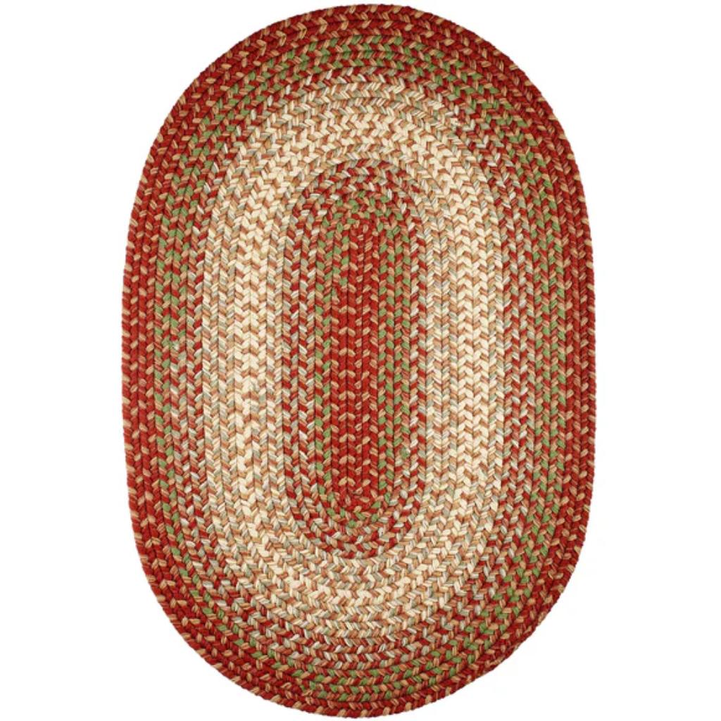 Rhody Rug Easy Living Braided Oval Reversible Area Rugs