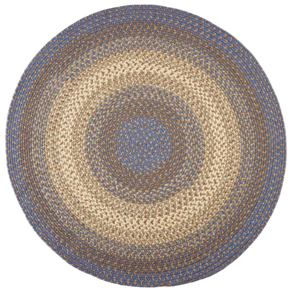 Rhody Rug Easy Living Braided Round Reversible Area Rugs