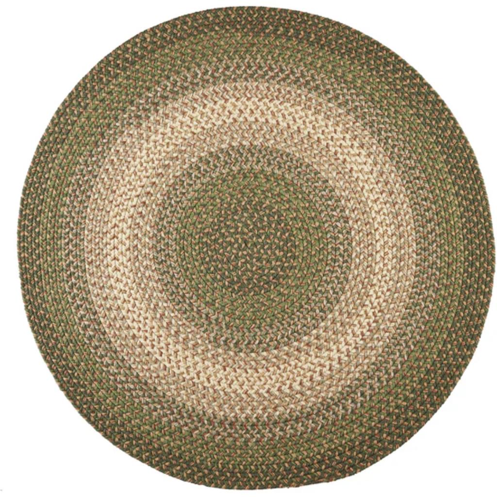 Rhody Rug Easy Living Braided Round Reversible Area Rugs