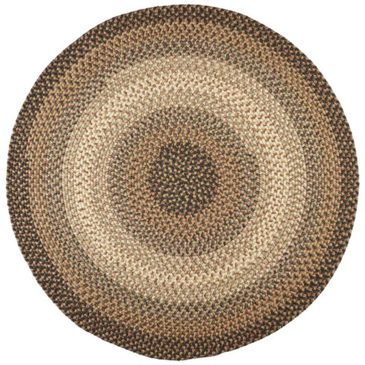 Rhody Rug Easy Living Braided Round Reversible Area Rugs