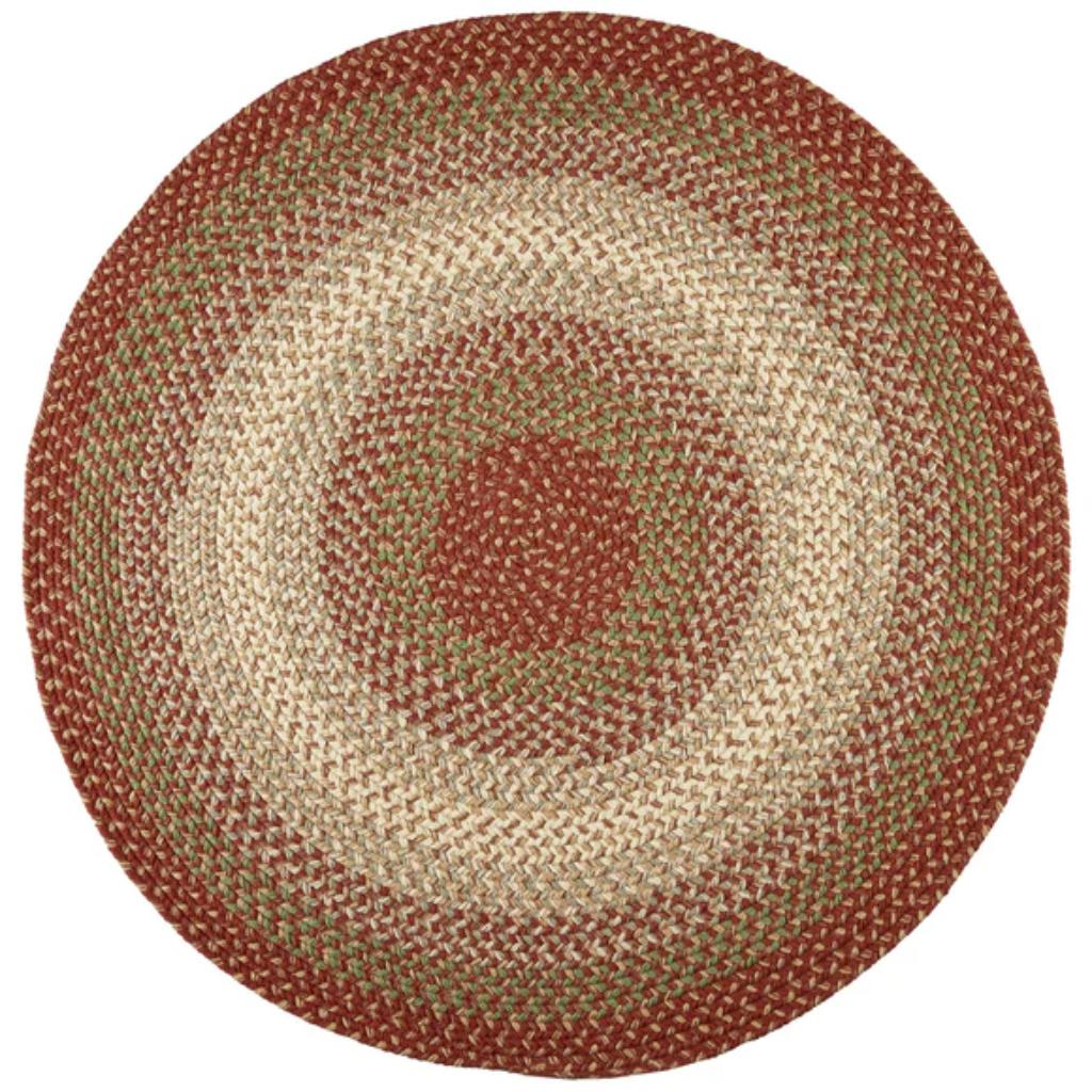 Rhody Rug Easy Living Braided Round Reversible Area Rugs