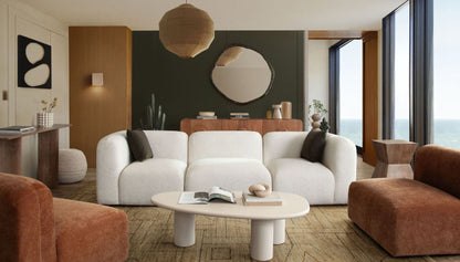 Diamond Sofa Echo Fabric Modular Sofa 3PC