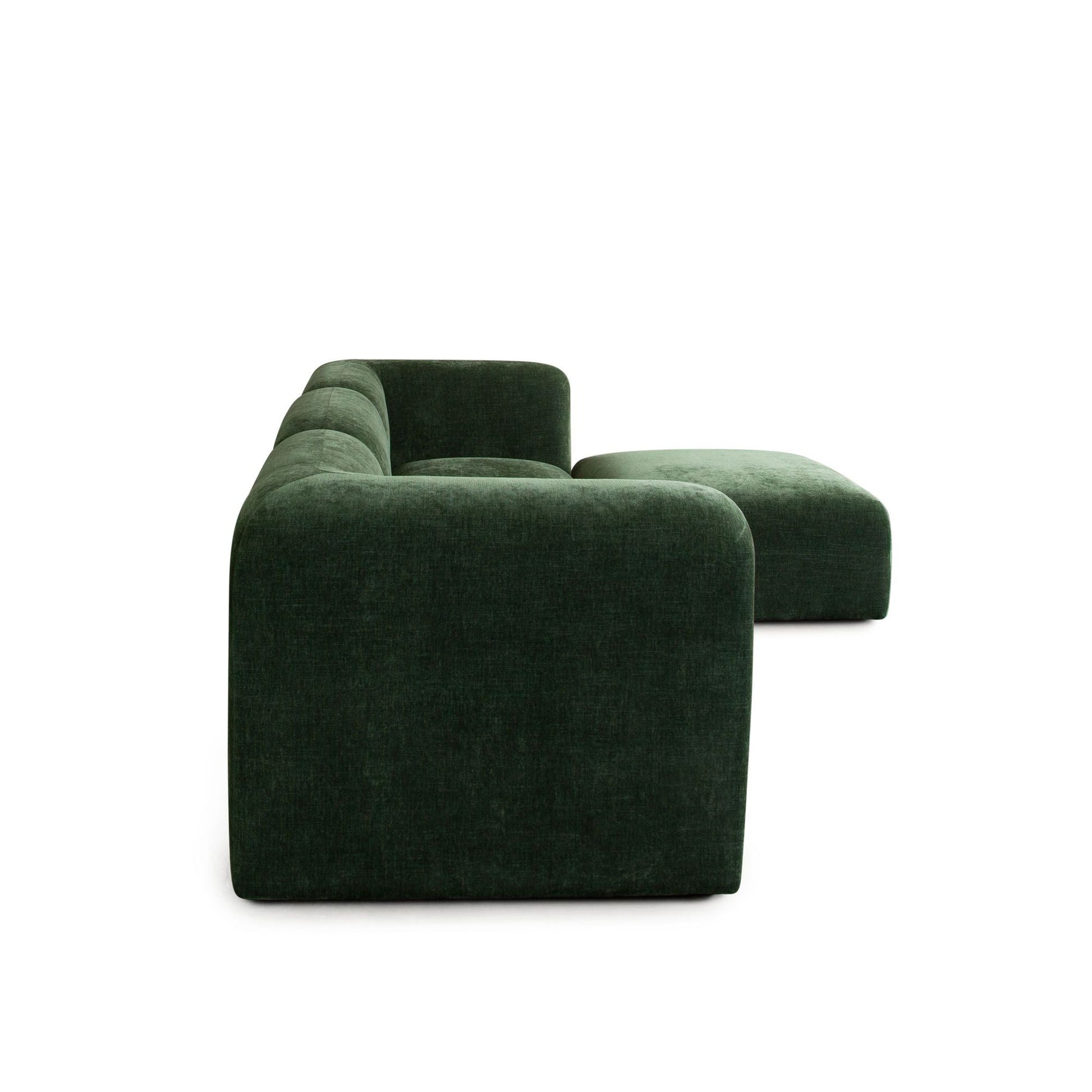 Diamond Sofa Echo Fabric Reversible Sectional 4PC