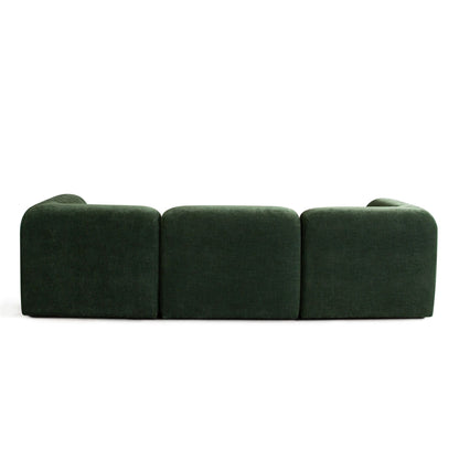 Diamond Sofa Echo Fabric Reversible Sectional 4PC