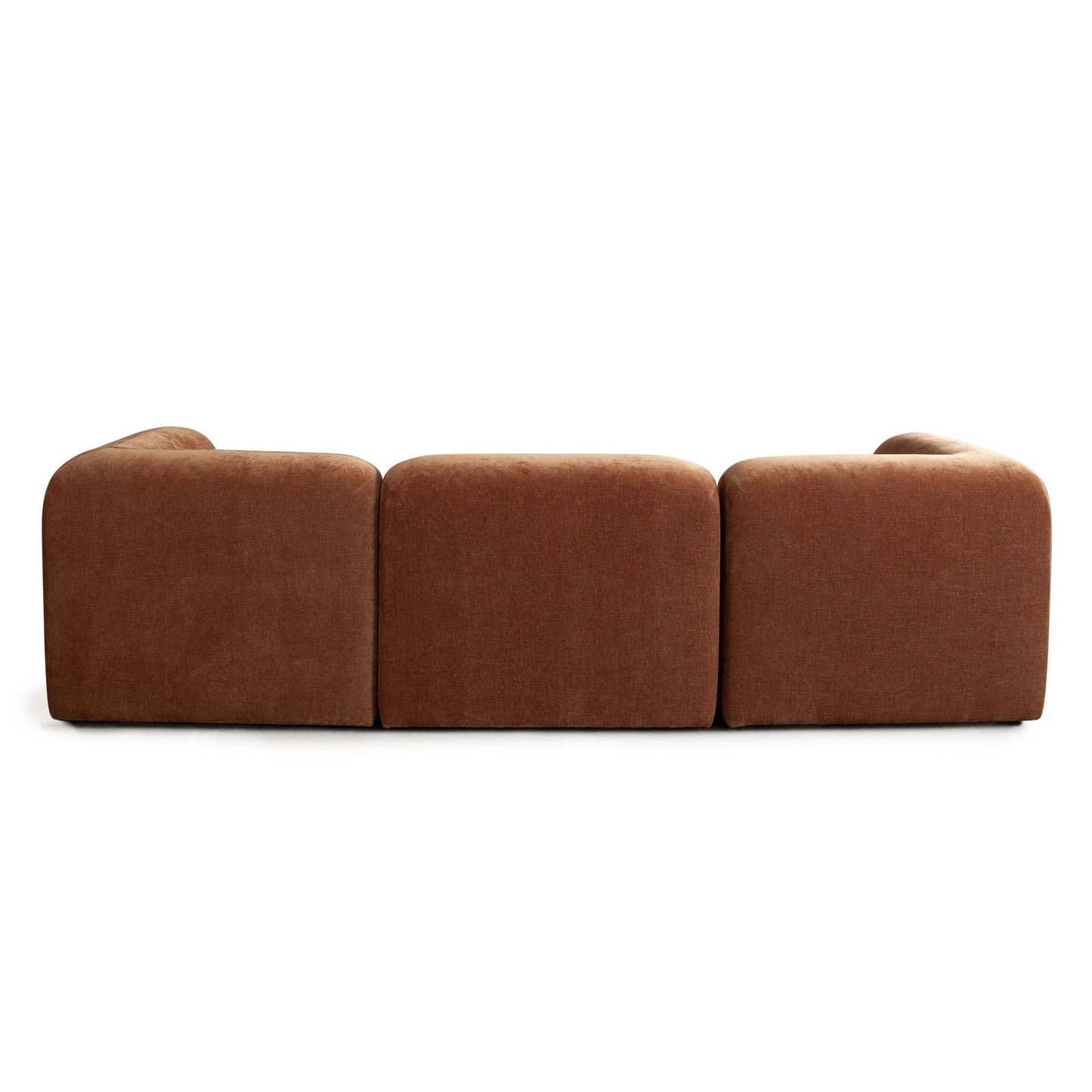 Diamond Sofa Echo Fabric Reversible Sectional 4PC