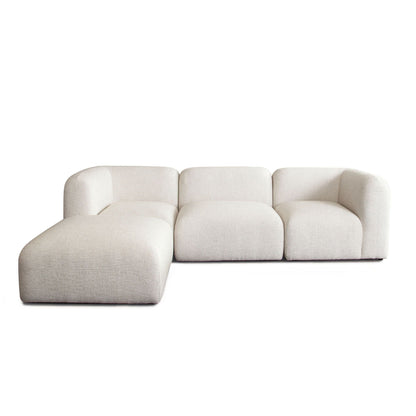 Diamond Sofa Echo Fabric Reversible Sectional 4PC
