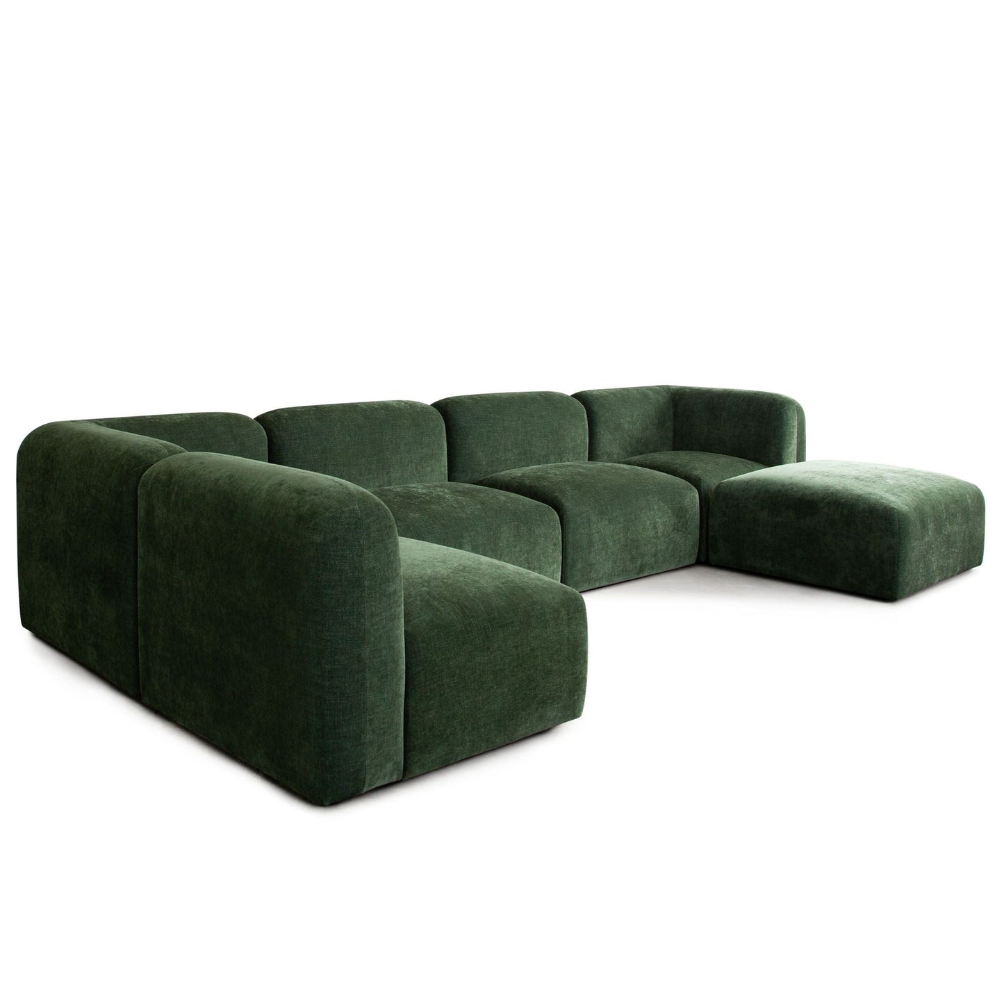 Diamond Sofa Echo Fabric Reversible Sectional 6PC