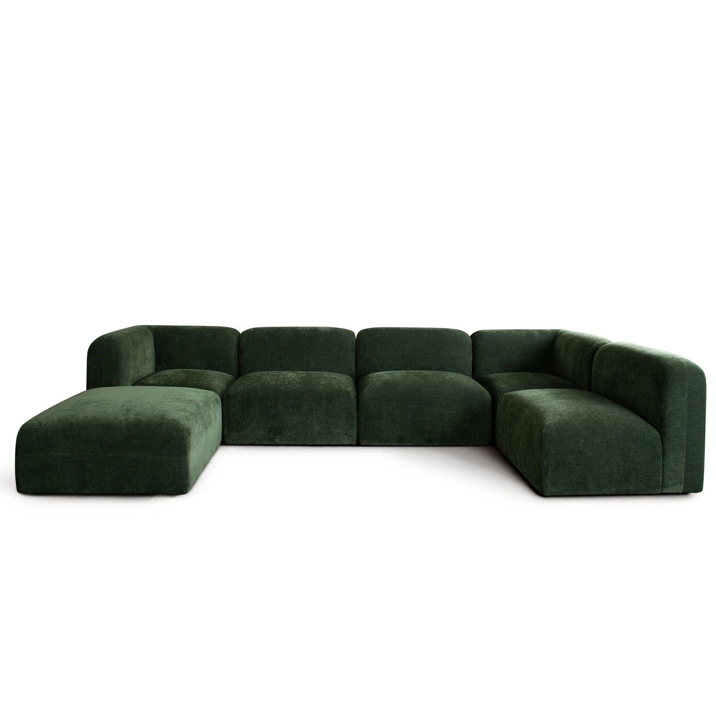 Diamond Sofa Echo Fabric Reversible Sectional 6PC