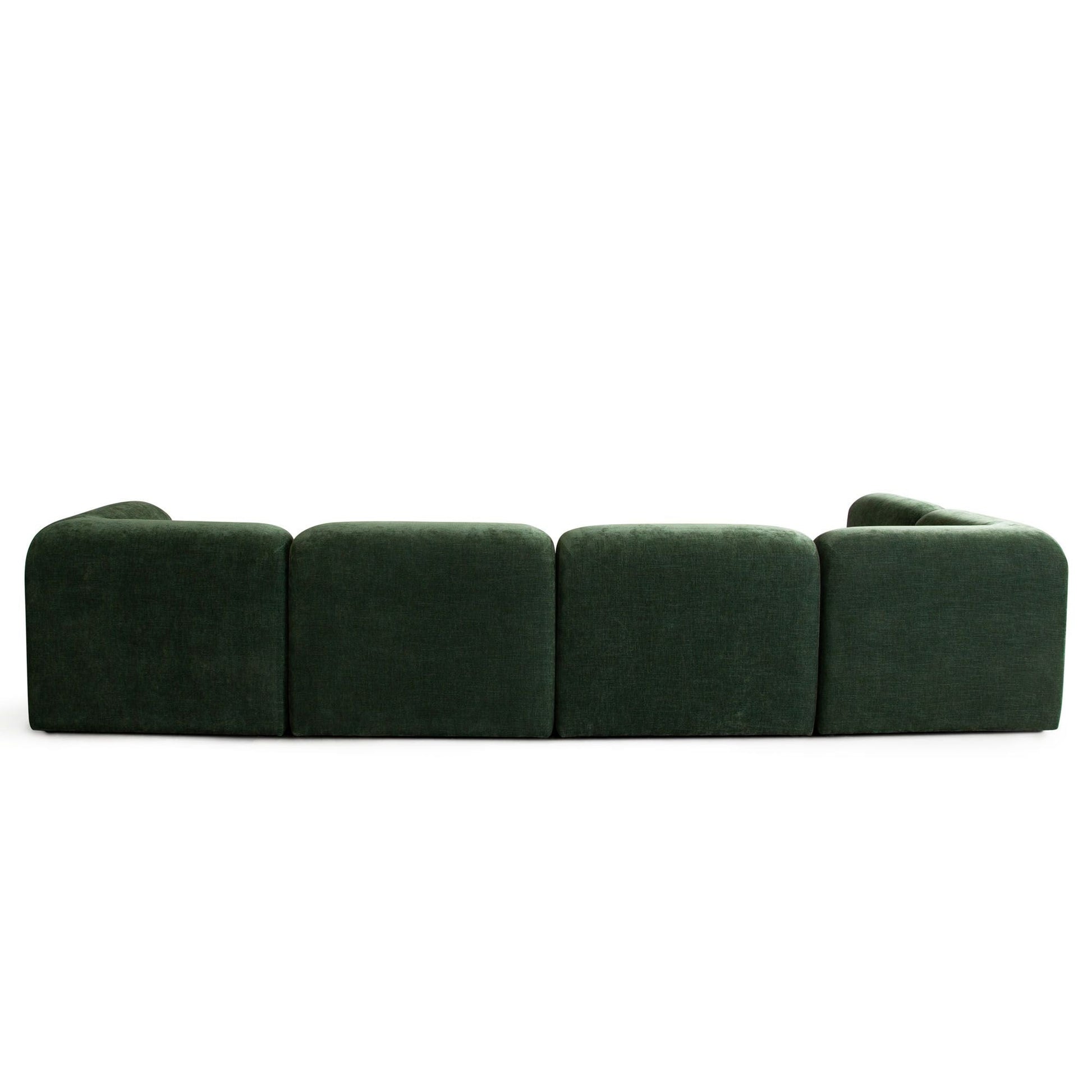 Diamond Sofa Echo Fabric Reversible Sectional 6PC