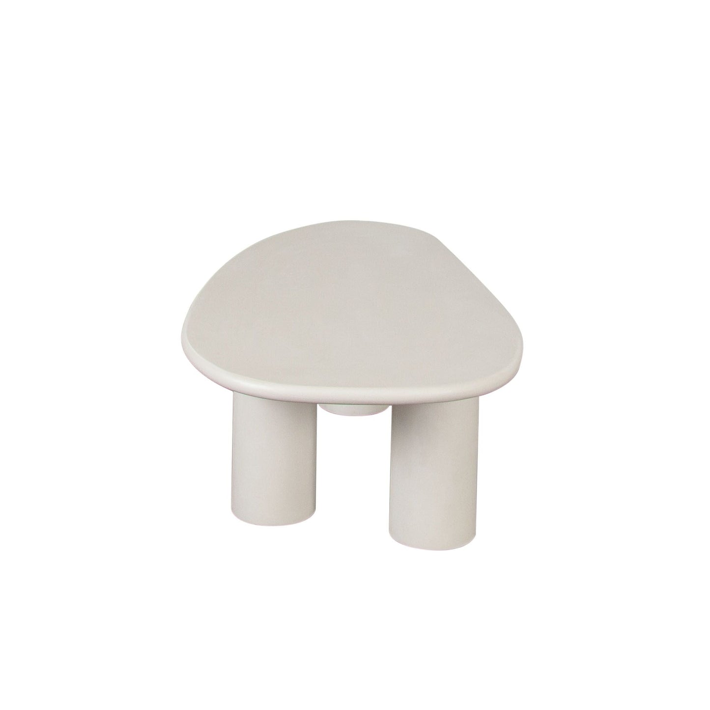 Diamond Sofa Echo Ivory Cement Finish Cocktail Table