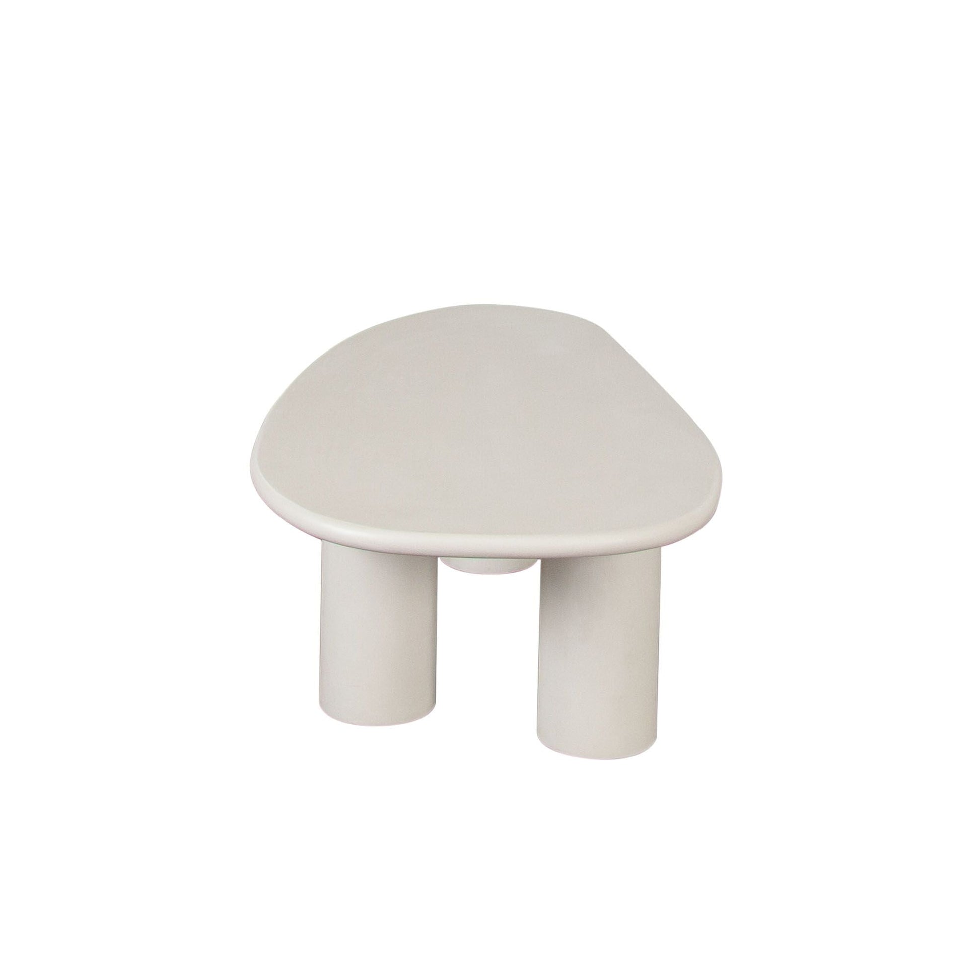 Diamond Sofa Echo Ivory Cement Finish Cocktail Table