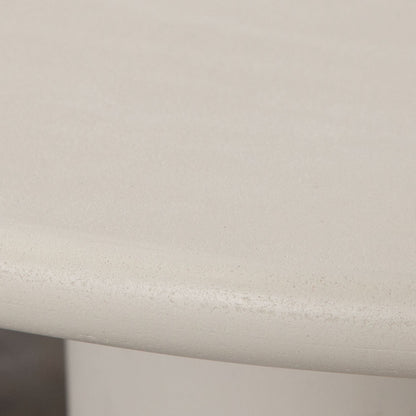 Diamond Sofa Echo Ivory Cement Finish Cocktail Table