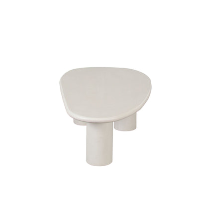 Diamond Sofa Echo Ivory Cement Finish Cocktail Table