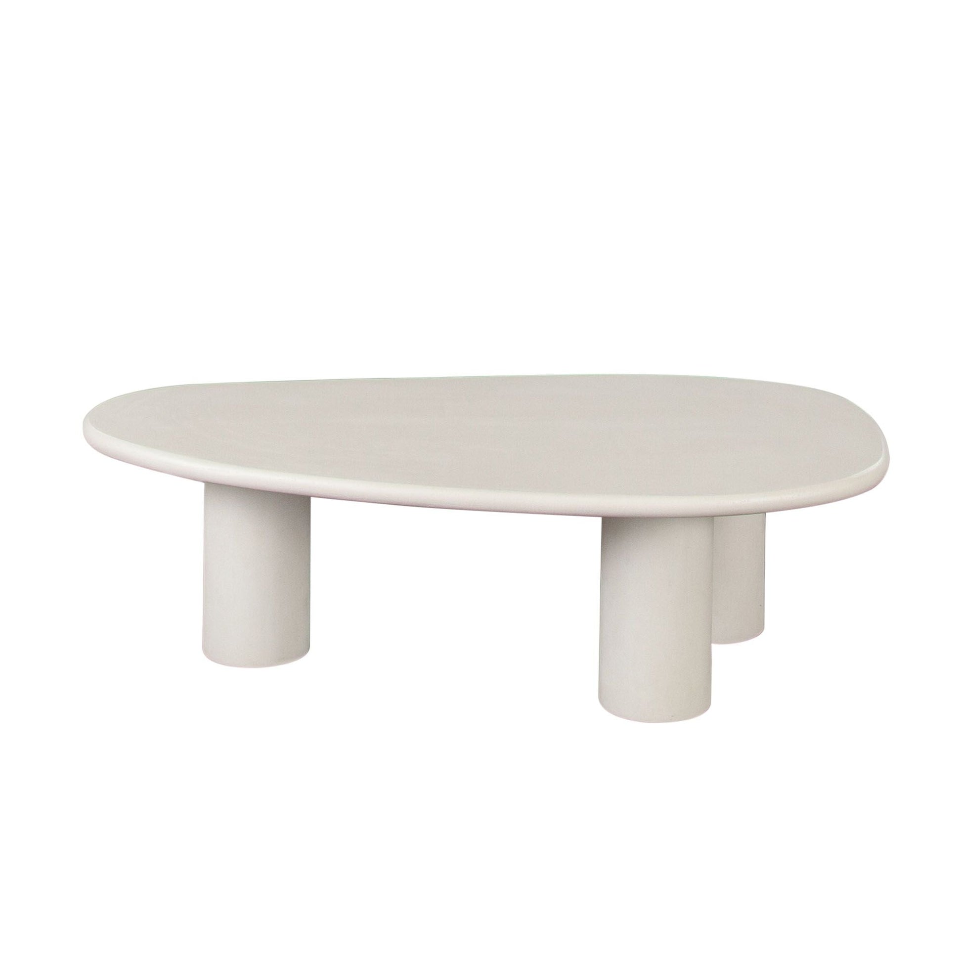 Diamond Sofa Echo Ivory Cement Finish Cocktail Table