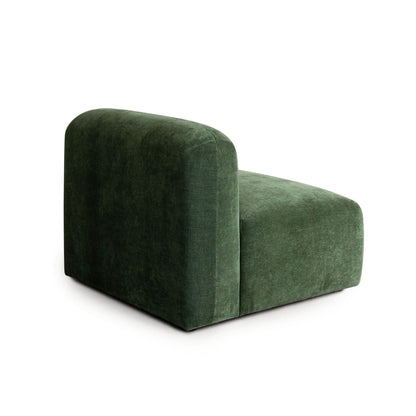 Diamond Sofa Echo Low Profile Fabric Armless Chair