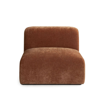 Diamond Sofa Echo Low Profile Fabric Armless Chair