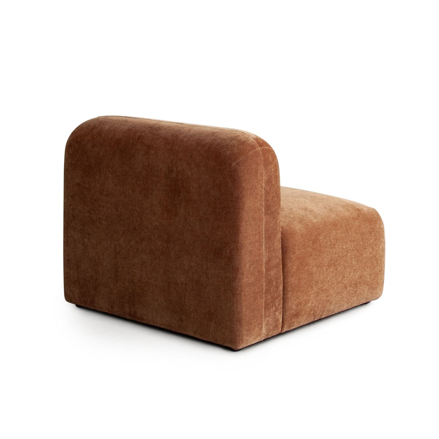 Diamond Sofa Echo Low Profile Fabric Armless Chair