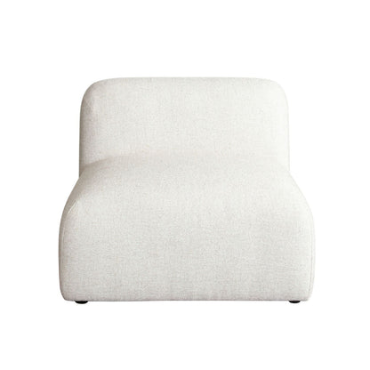 Diamond Sofa Echo Low Profile Fabric Armless Chair