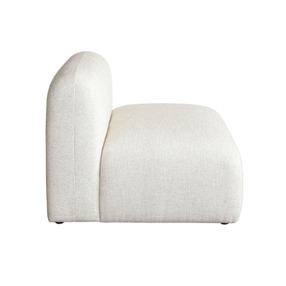 Diamond Sofa Echo Low Profile Fabric Armless Chair