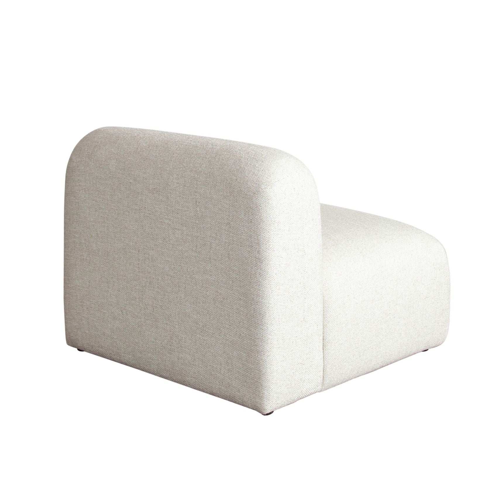 Diamond Sofa Echo Low Profile Fabric Armless Chair