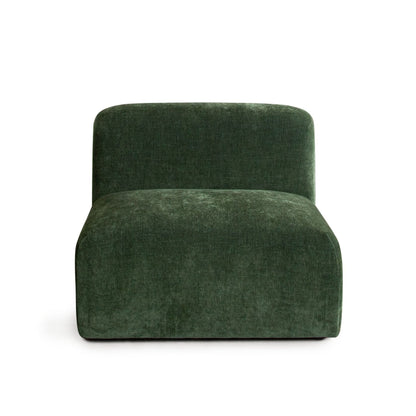 Diamond Sofa Echo Low Profile Fabric Armless Chair