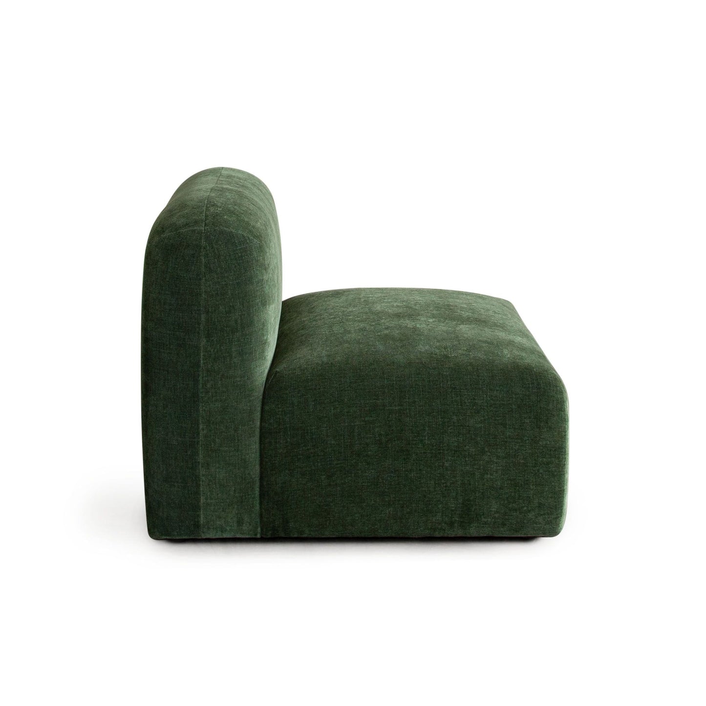 Diamond Sofa Echo Low Profile Fabric Armless Chair