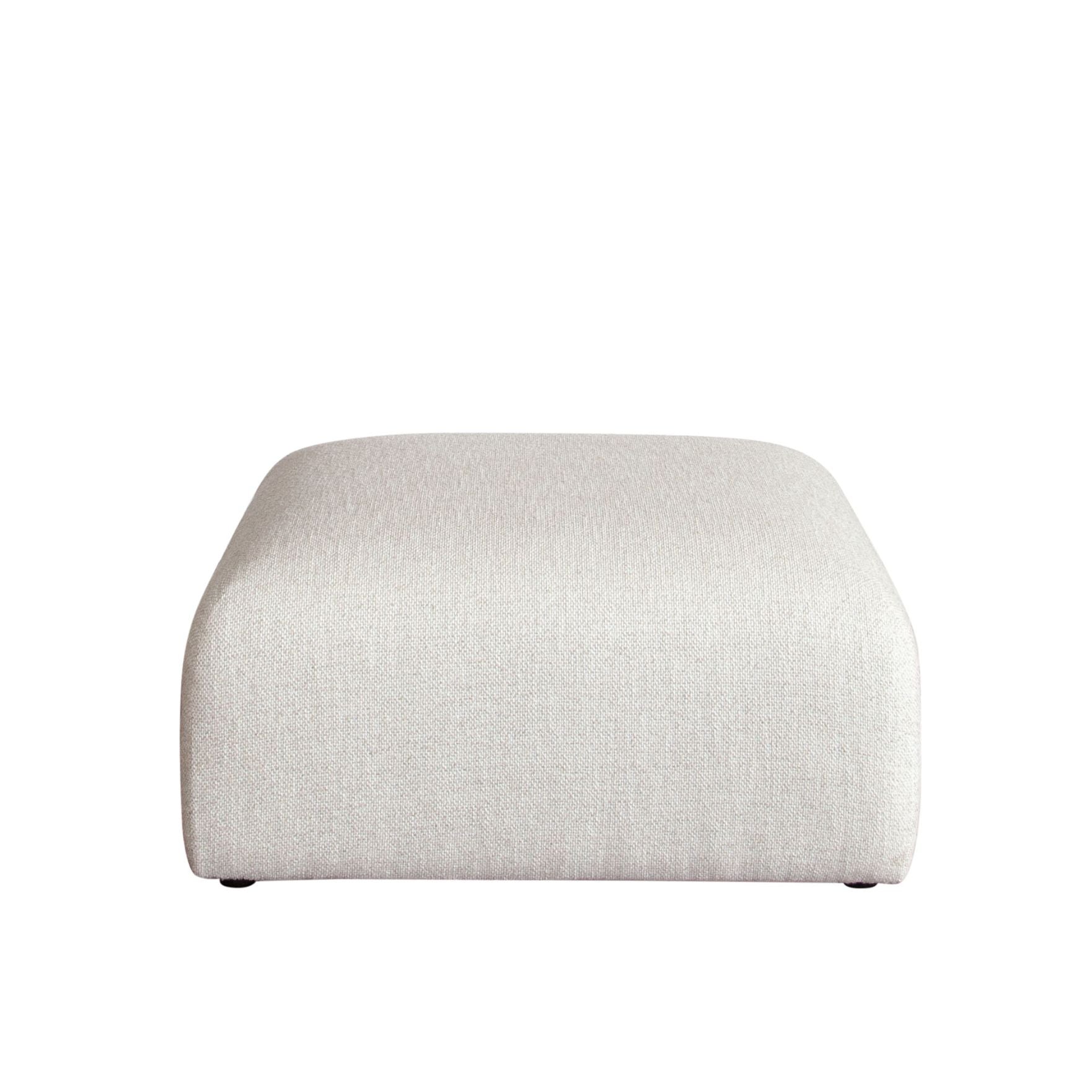 Diamond Sofa Echo Low Profile Fabric Square Ottoman