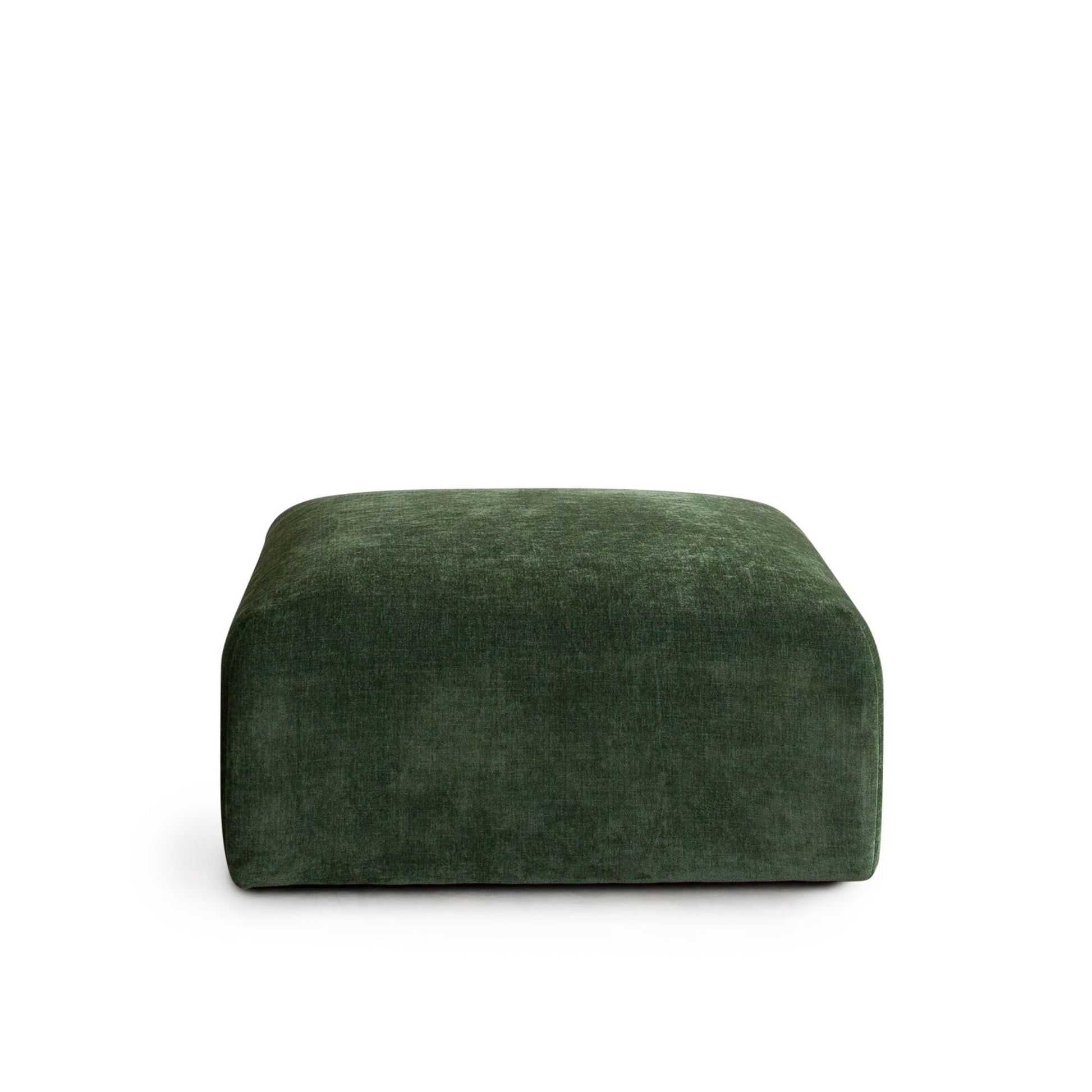 Diamond Sofa Echo Low Profile Fabric Square Ottoman