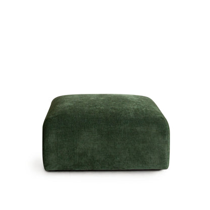 Diamond Sofa Echo Low Profile Fabric Square Ottoman