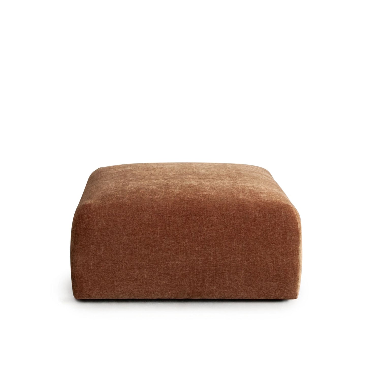 Diamond Sofa Echo Low Profile Fabric Square Ottoman