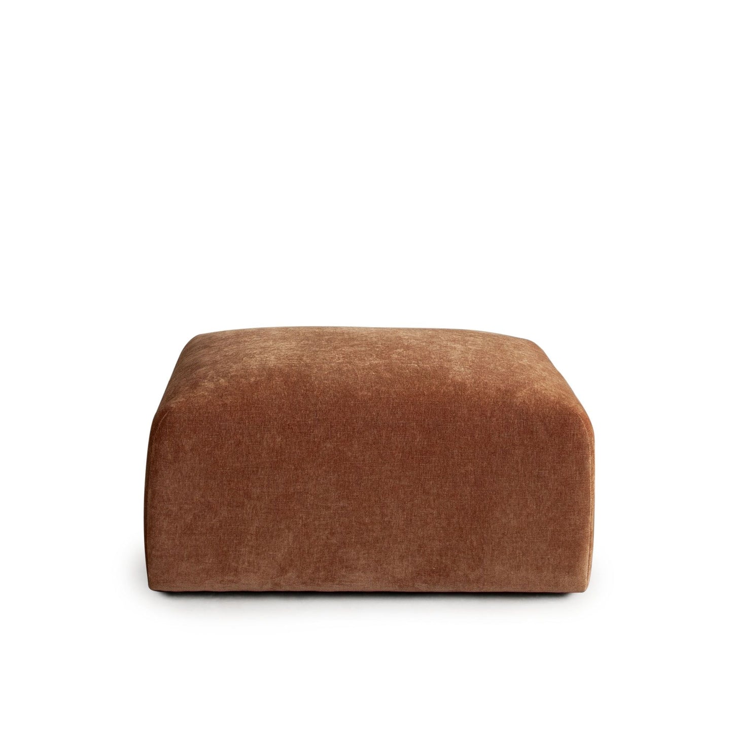 Diamond Sofa Echo Low Profile Fabric Square Ottoman