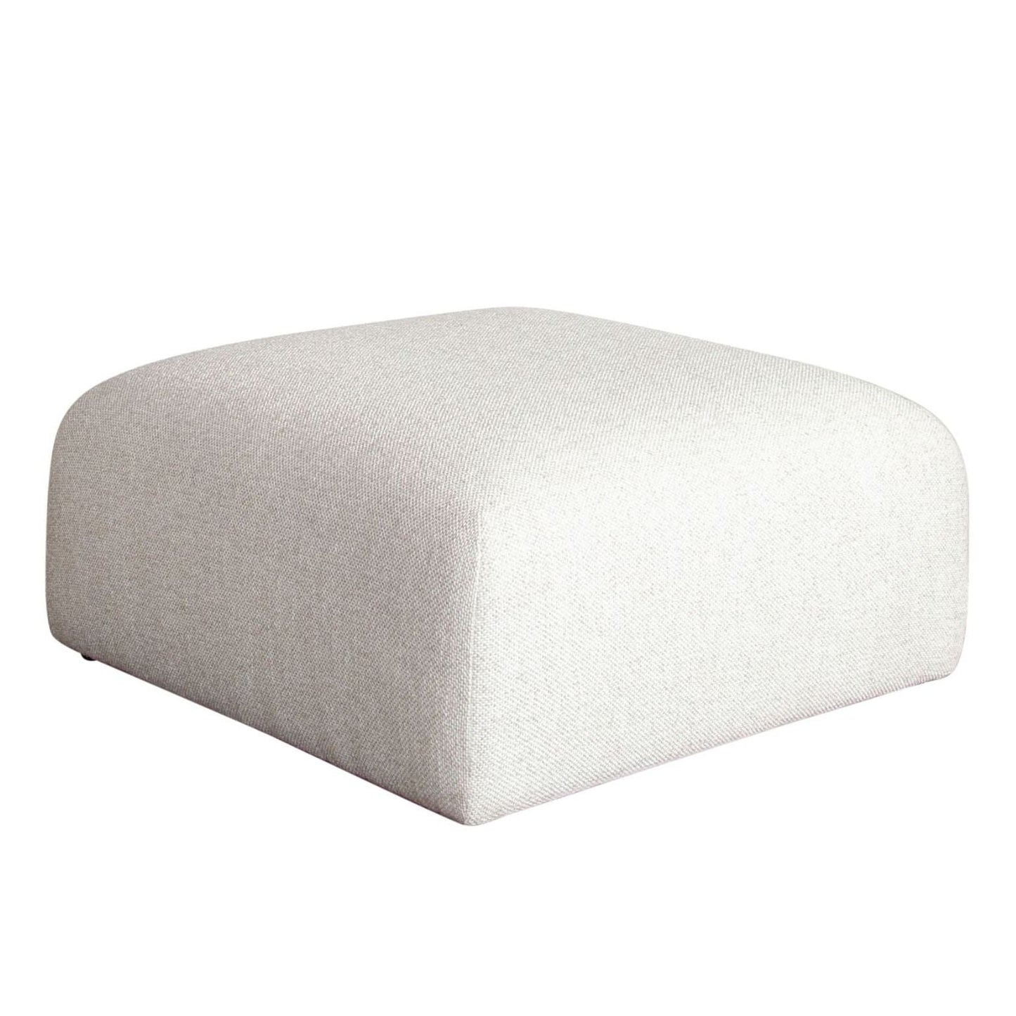 Diamond Sofa Echo Low Profile Fabric Square Ottoman