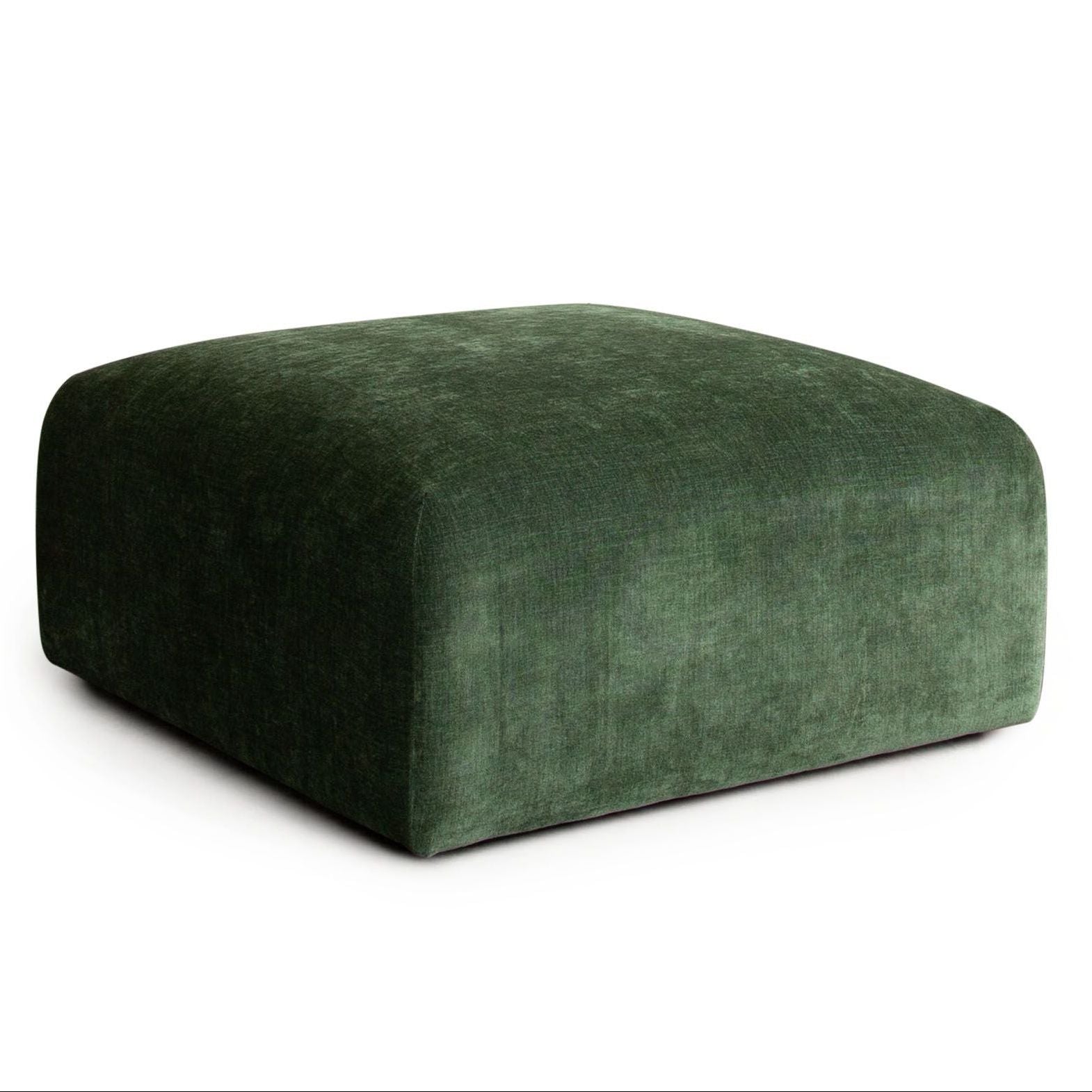 Diamond Sofa Echo Low Profile Fabric Square Ottoman