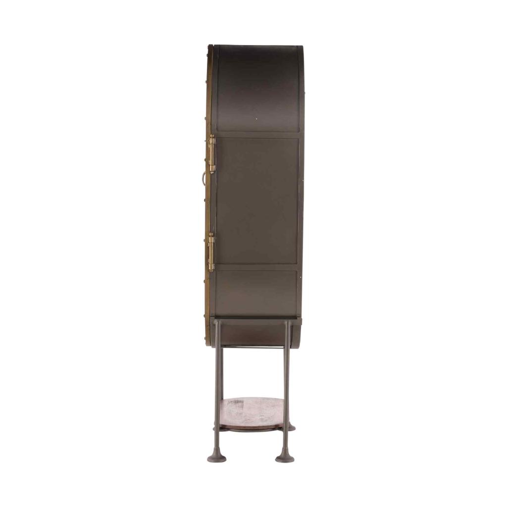 Eclipse Two Doors Iron Bar Cabinet