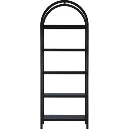 Eero Black Oak Wood BookShelf - LOOMLAN - Moe's Home - Etageres