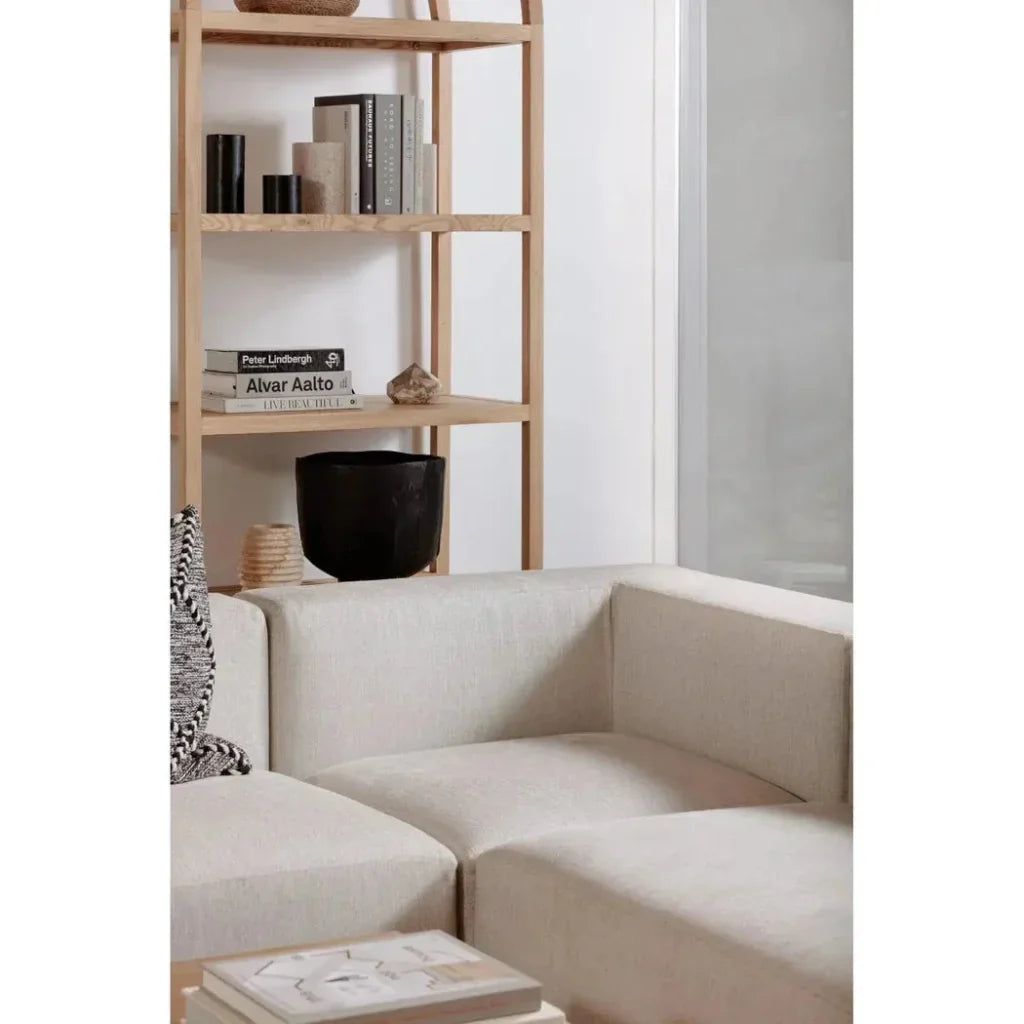 Eero Natural Oak Wood BookShelf - LOOMLAN - Moe's Home - Etageres