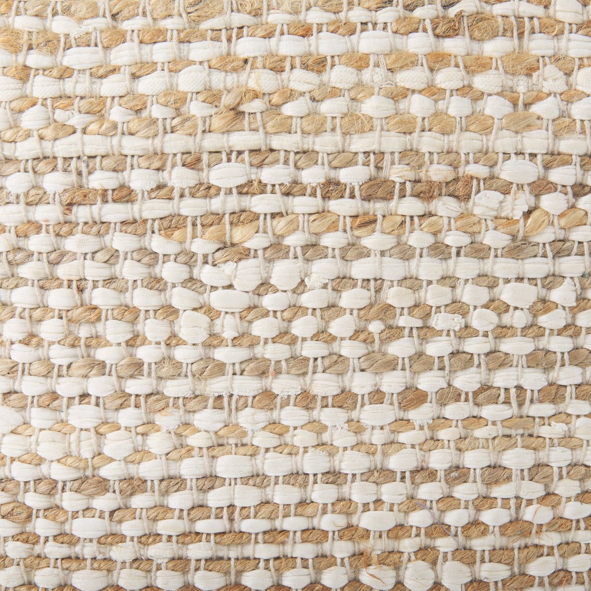 Mercana Ekani Cream Cotton Pouf