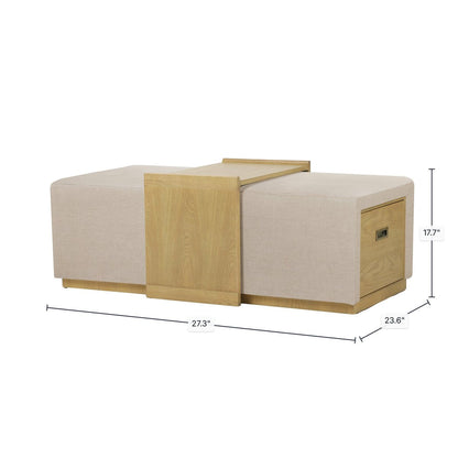 LH Home Elara Storage Ottoman